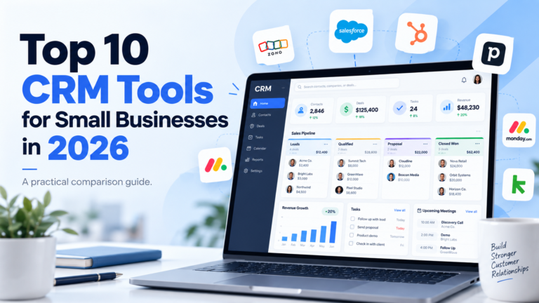 Top 10 CRM Tools for Small Businesses in 2026